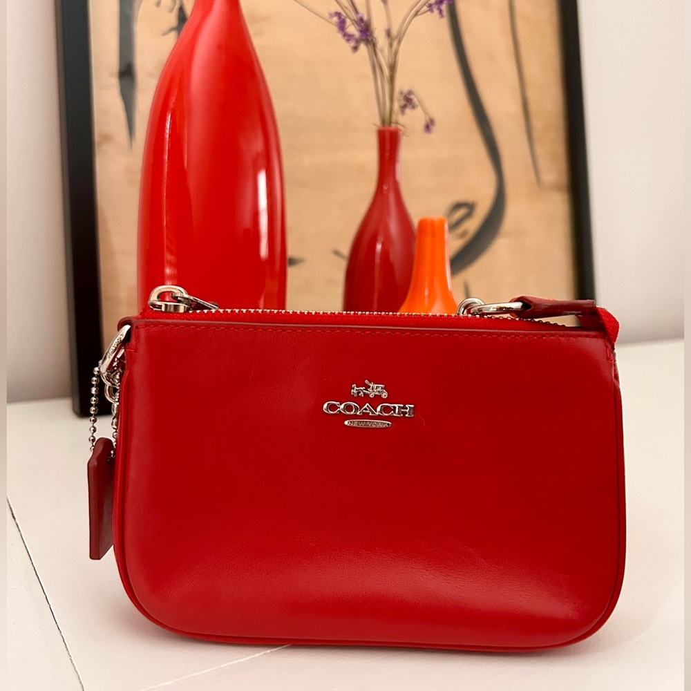 Coach New York Red Mini Purse
